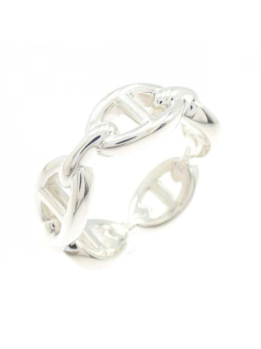 Hermes Chaine D'ancre Enchainee Ring
